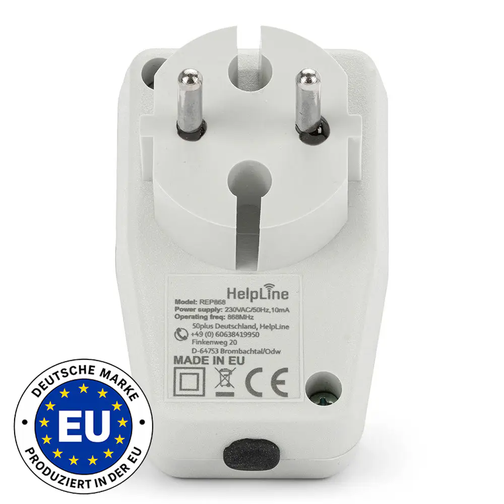 HELPLINE REP868 Repeater zur Erhöhung der Funkreichweite Vorderansicht