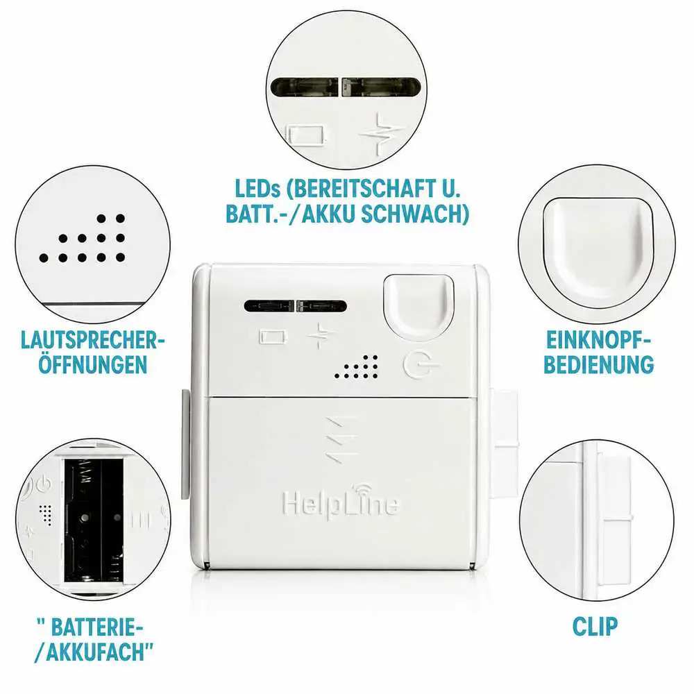 HELPLINE Zusatzempfänger "MINI" Details