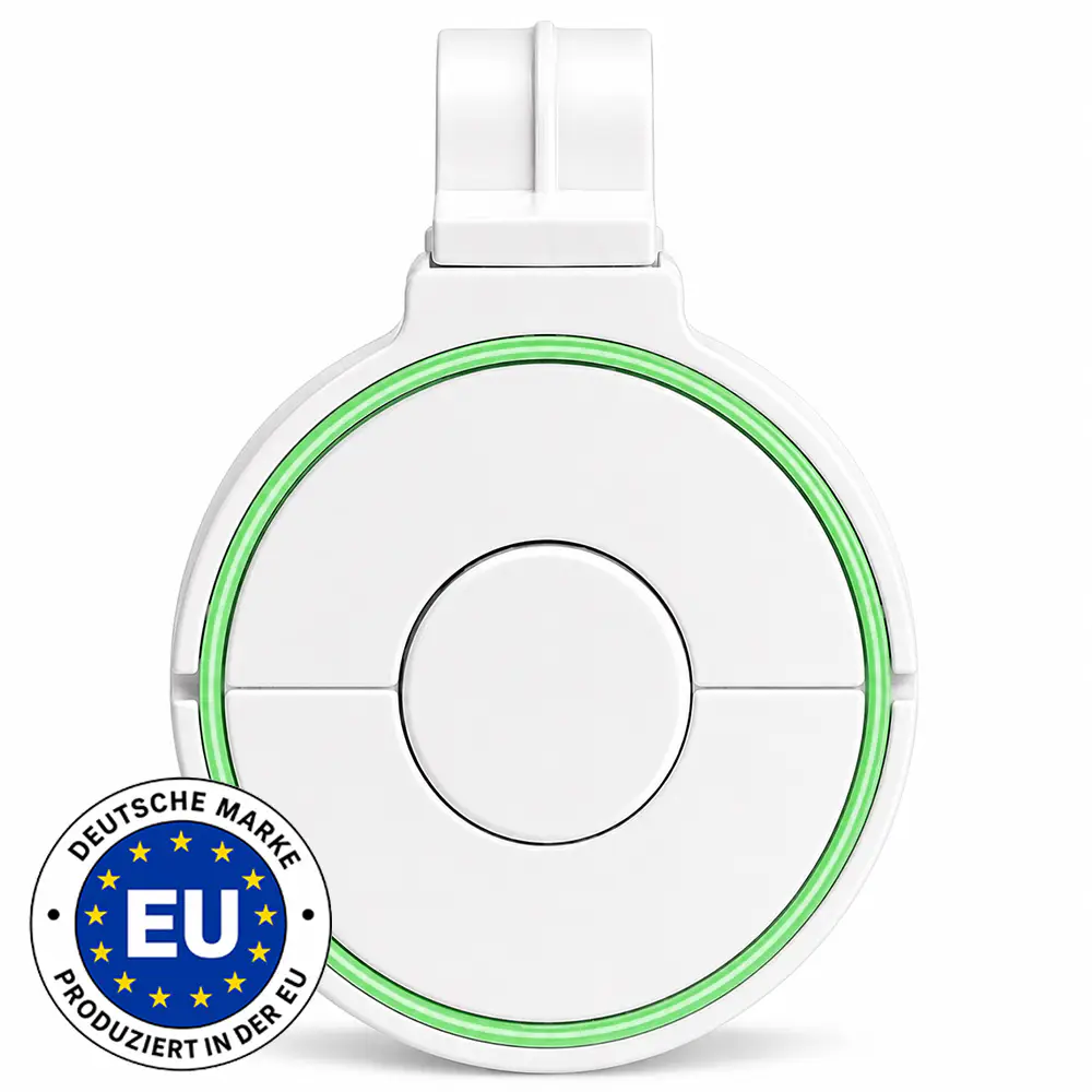 HELPLINE-EASYKEY -Mobiler Sender Farbe Weiß Vorderansicht