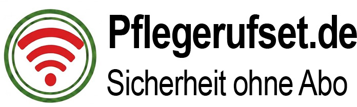 Pflegerufset.de Logo Sicherheit ohne Abo